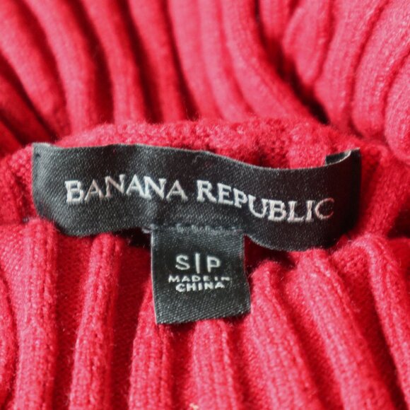 Red Banana Republic Knit Turtleneck Sweater - Picture 6 of 8